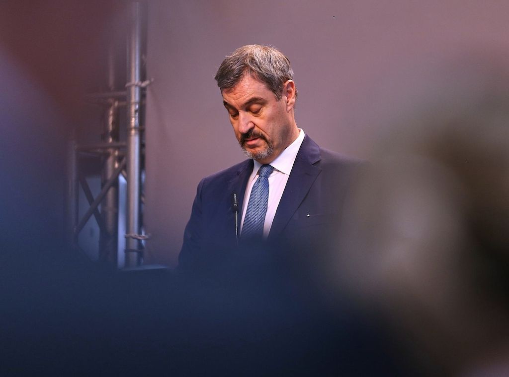Kritik aus Union an Söders Trauerfeier-Selfies