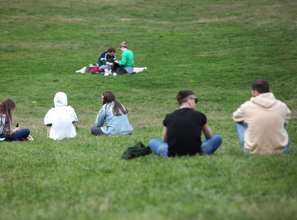 April in Bayern markant zu warm