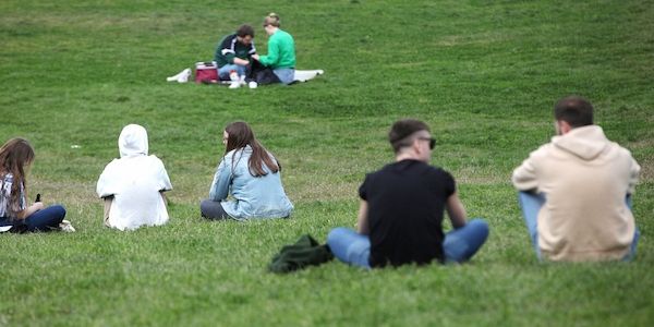 April in Bayern markant zu warm