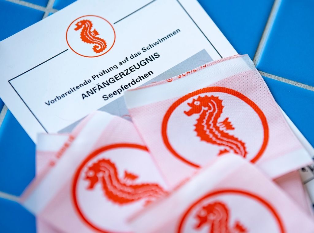 Mehr Brandenburger Frühschwimmer machen Seepferdchen