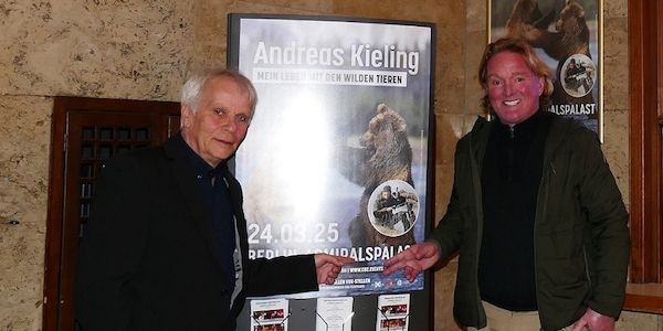 Tierfilmer und Abenteurer Andreas Kieling begeisterte die Zuschauer im Berliner Admiralspalast