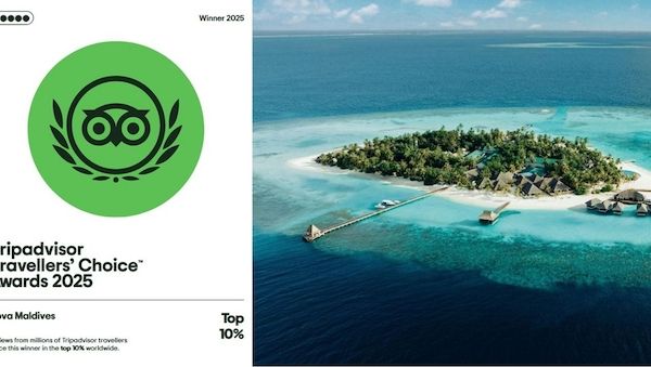 Tripadvisor Travellers’ Choice Awards 2025: Nova Maldives weltweit unter den besten Resorts