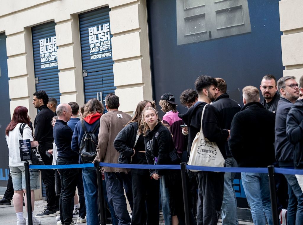 US-Superstar Billie Eilish in Berlin