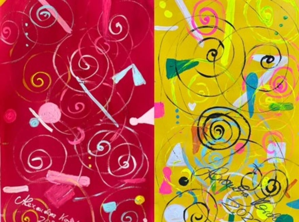Alexandra Kordas bei „Disruptive Harmony“ Ausstellung in Madrid  9. Mai – 4. Juni 2025