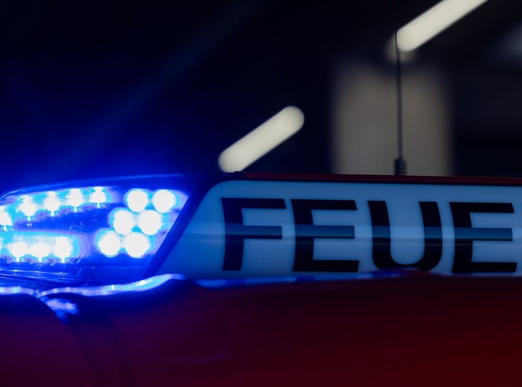 Feuer in einer Bar in Berlin-Mitte