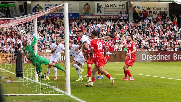 Energie Cottbus verpasst die Führung mehrmals