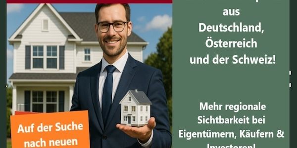 Wenn Sie auf der Suche nach neuen Immobilien-Verkäufern sind!