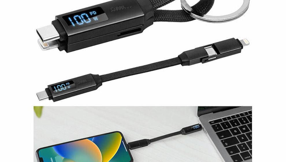 Das Callstel 3in1 Daten- und Schnellladekabel ermöglicht eine direkte OTG-Datenübertragung!