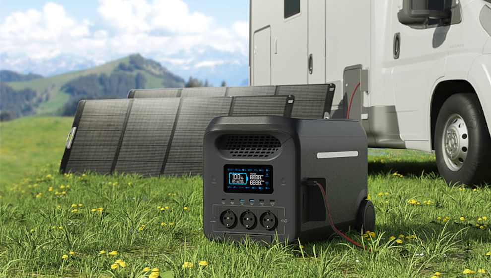 Die Mobile Trolley-Powerstation HSG-3700t bietet eine Kapazität von 2,56 kWh und eine Dauerleistung von 3.000 Watt!