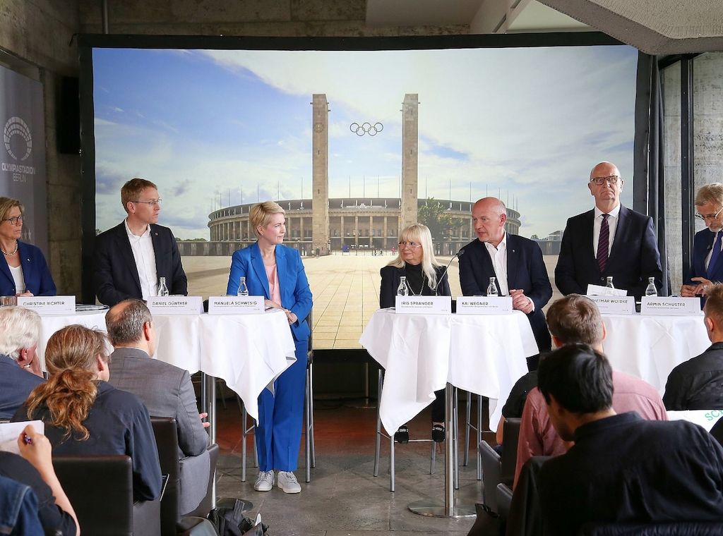 Konzept für Olympia-Bewerbung "Berlin+" vorgestellt