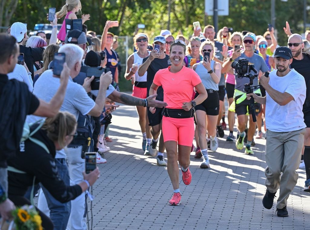Berlin: 495 Marathons in 495 Tagen - und eine große Sorge