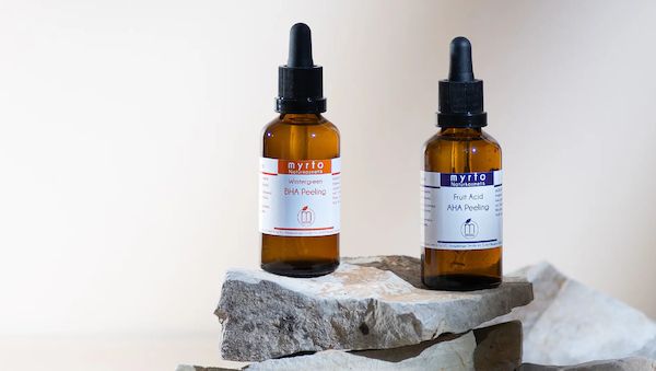Myrto Naturkosmetik - Natürliche Vorteile von Gesichtspeelings