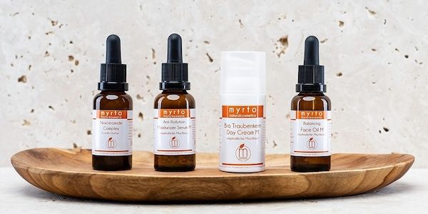 Myrto Naturkosmetik - Gesichtspflege für empfindliche und irritierte Mischhaut
