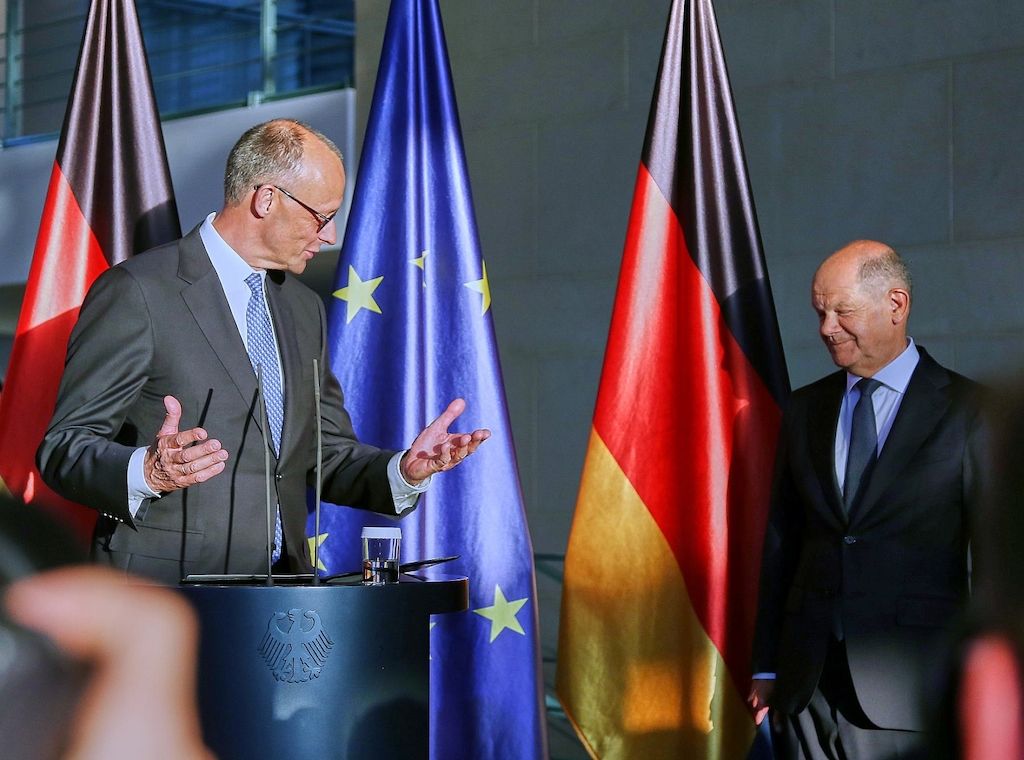 Bericht: Erste Merz-Erklärung von Scholz-Redenschreiber entworfen