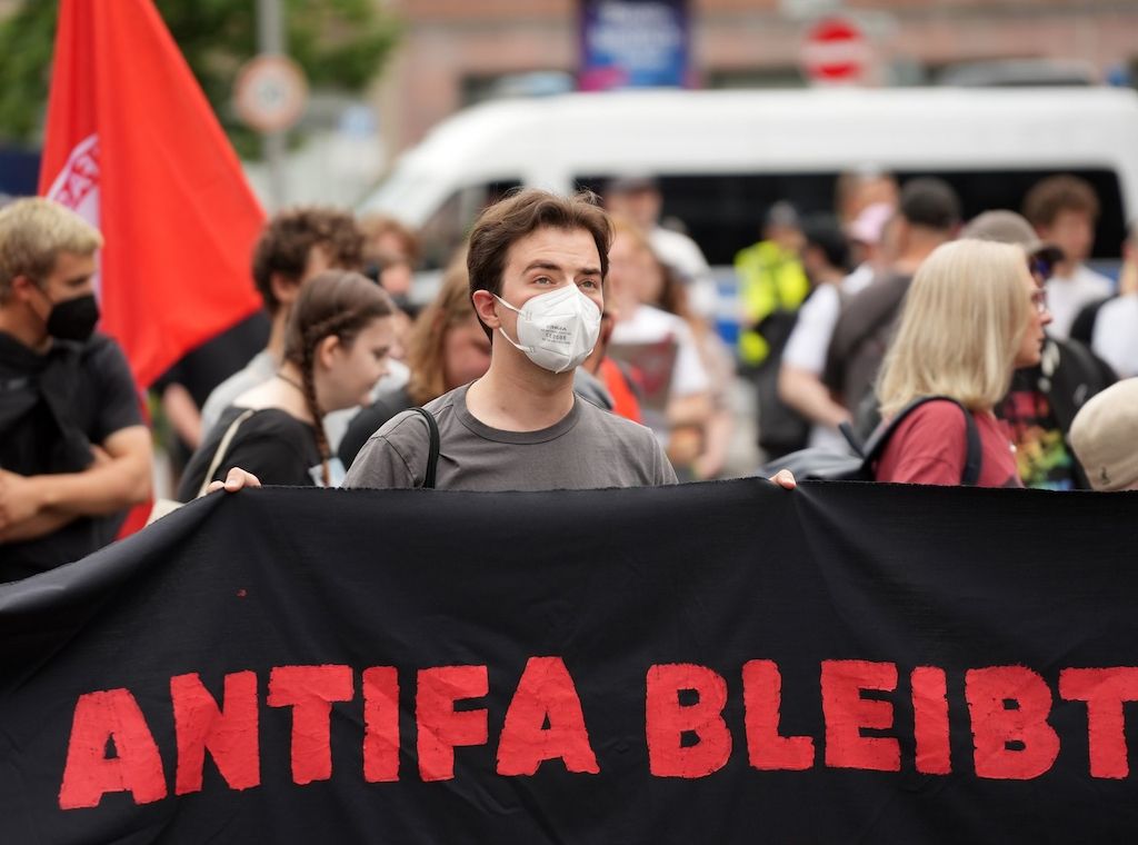 Gegenproteste gegen erneuten rechten Aufmarsch in Berlin