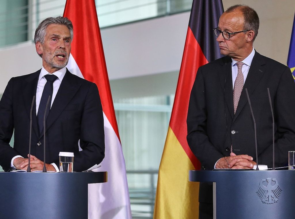 Merz und niederländischer Regierungschef beraten über Handel