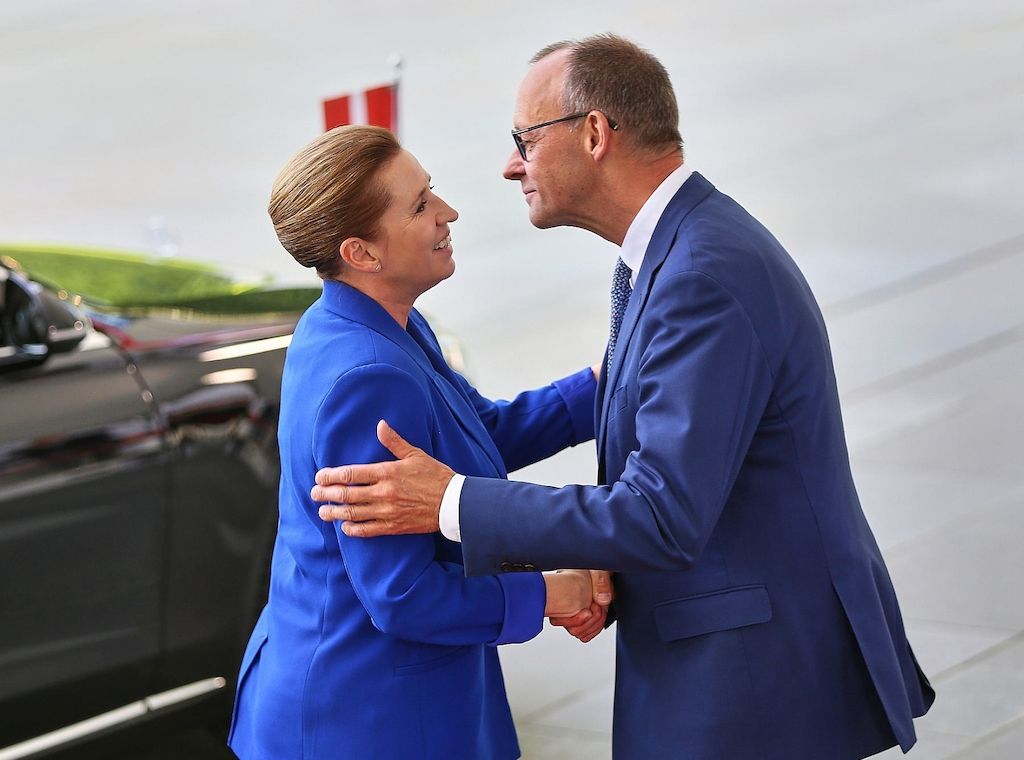 Dänische Ministerpräsidentin im Kanzleramt empfangen