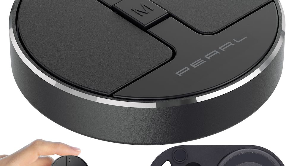Mini-Maus mit Bluetooth & USB: Ultrakompakt, leicht & ideal für unterwegs