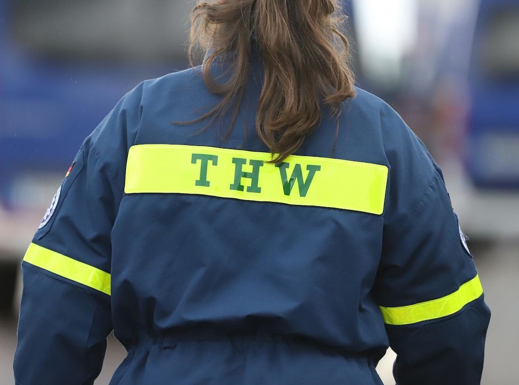 THW übt mit über 150 Helfern Katastrophenszenario in Berlin