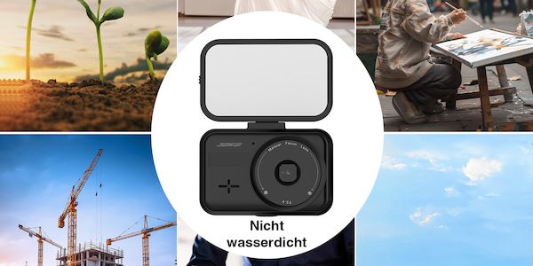 4K-Zeitrafferkamera mit Nachtsicht & App-Steuerung – ideal für Bau, Natur & Überwachung