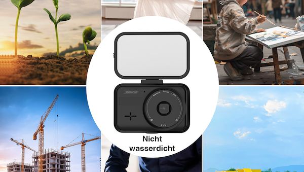 4K-Zeitrafferkamera mit Nachtsicht & App-Steuerung – ideal für Bau, Natur & Überwachung
