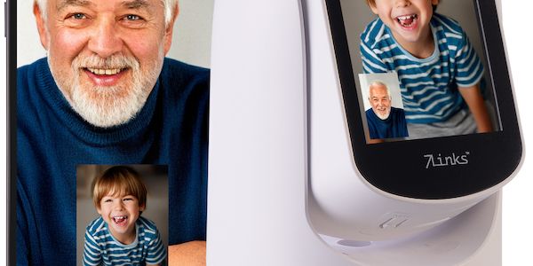 WLAN-Überwachungskamera mit Videotelefonie & 360°-Rundumsicht