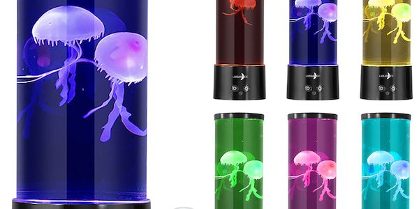 Die LED-Quallen-Leuchte mit 17 einstellbaren Farben für eine faszinierende Atmosphäre