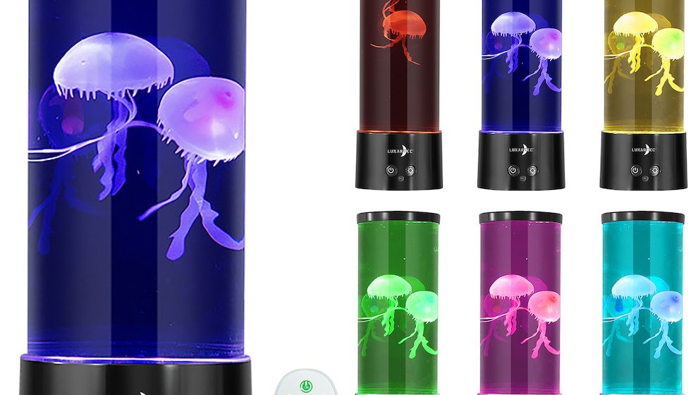 Die LED-Quallen-Leuchte mit 17 einstellbaren Farben für eine faszinierende Atmosphäre