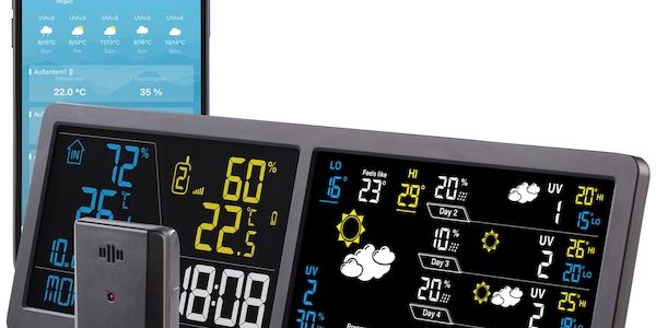WLAN-Wetterstation mit App & 5-Tage-Vorhersage