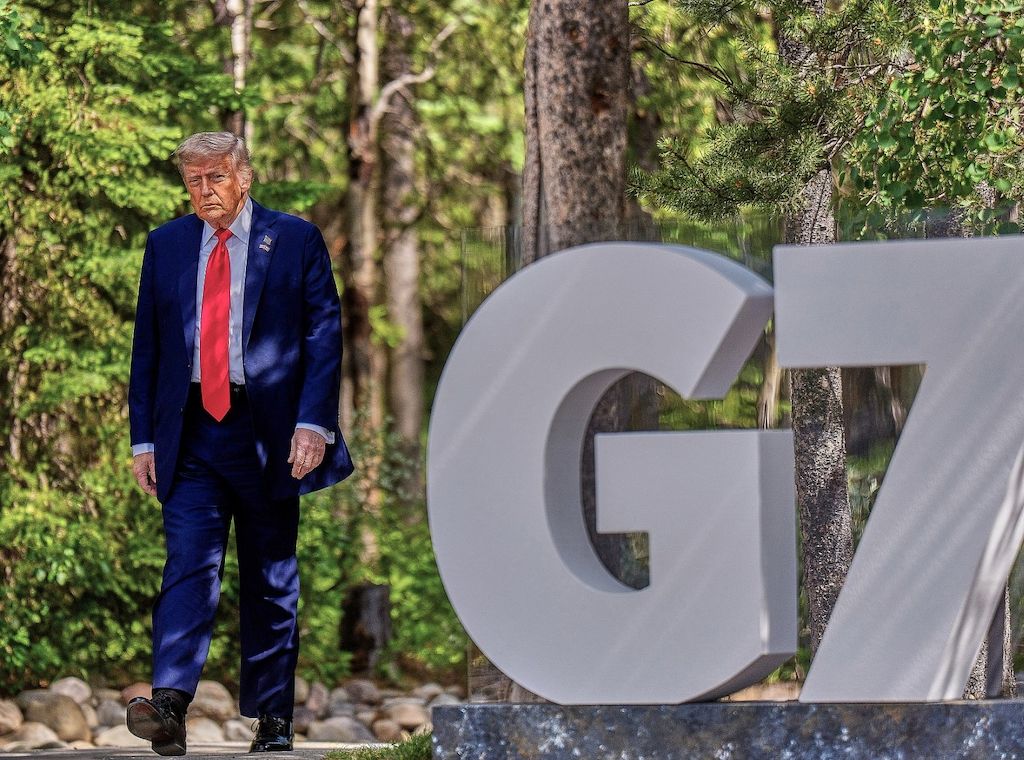 Trump verlässt G7-Gipfel vorzeitig