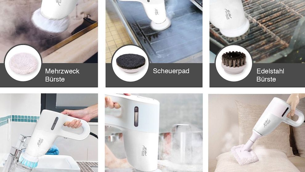 Sichler 3in1 Dampfreiniger: Kraftvoll, vielseitig & hygienisch – ohne Chemie