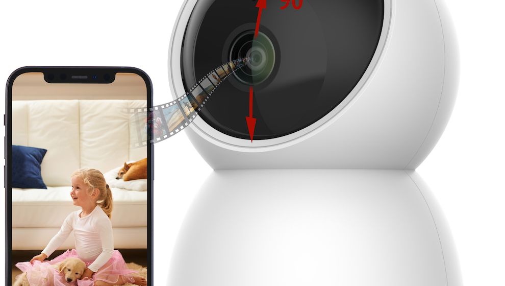4K-WLAN-Kamera mit Nachtsicht & smarter Überwachung