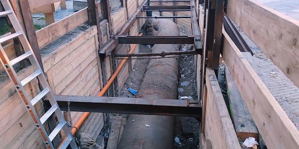 Großaufträge treiben Auftragseingang im Bauhauptgewerbe an