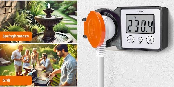 Stromfresser im Garten einfach entlarven