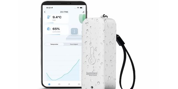 Temperatur und Luftfeuchtigkeit per App im Blick