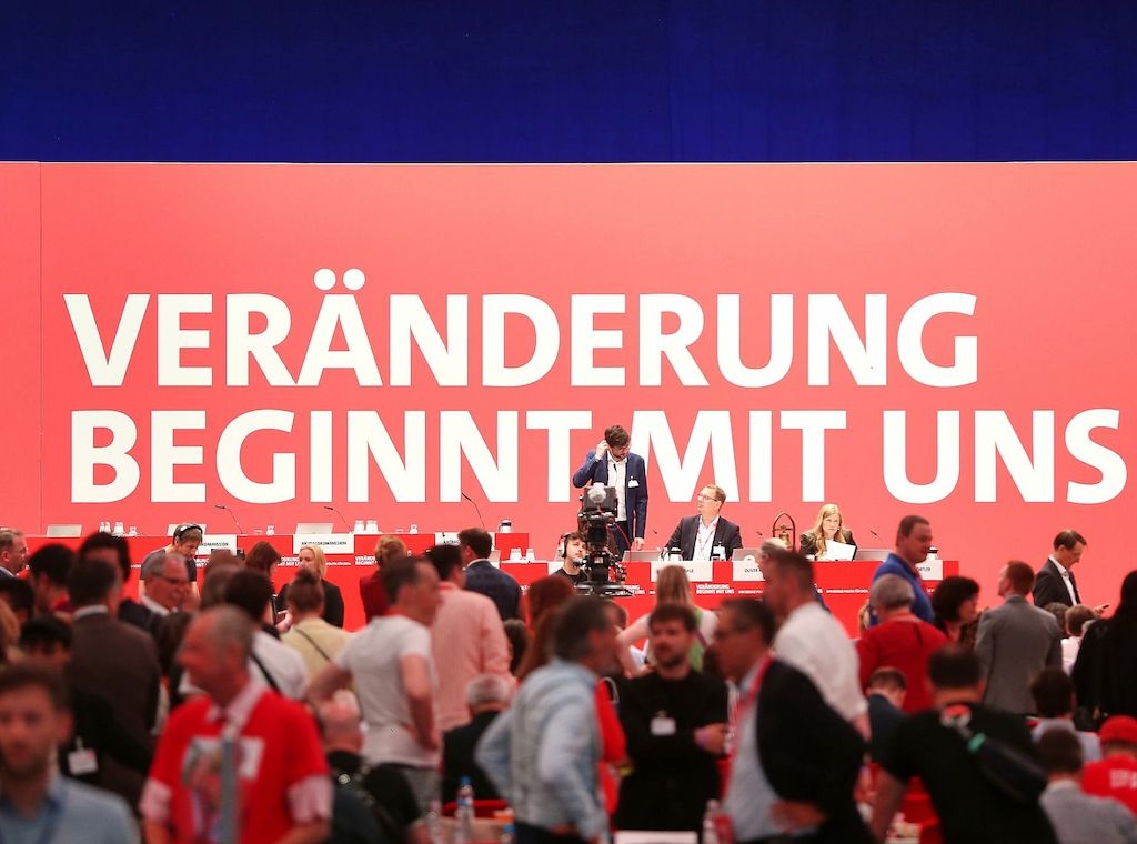 SPD setzt Bundesparteitag fort