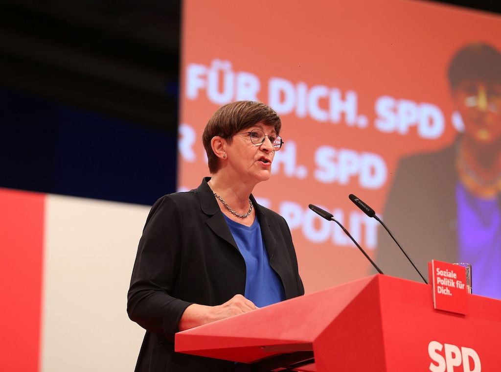 Esken ruft SPD zu Kampf gegen "Menschenfeinde" auf