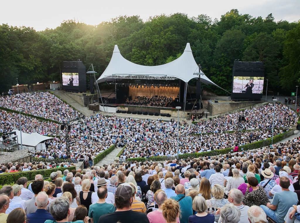 Saisonabschluss der Berliner Philharmoniker in der Waldbühne