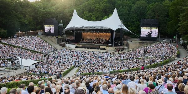 Saisonabschluss der Berliner Philharmoniker in der Waldbühne