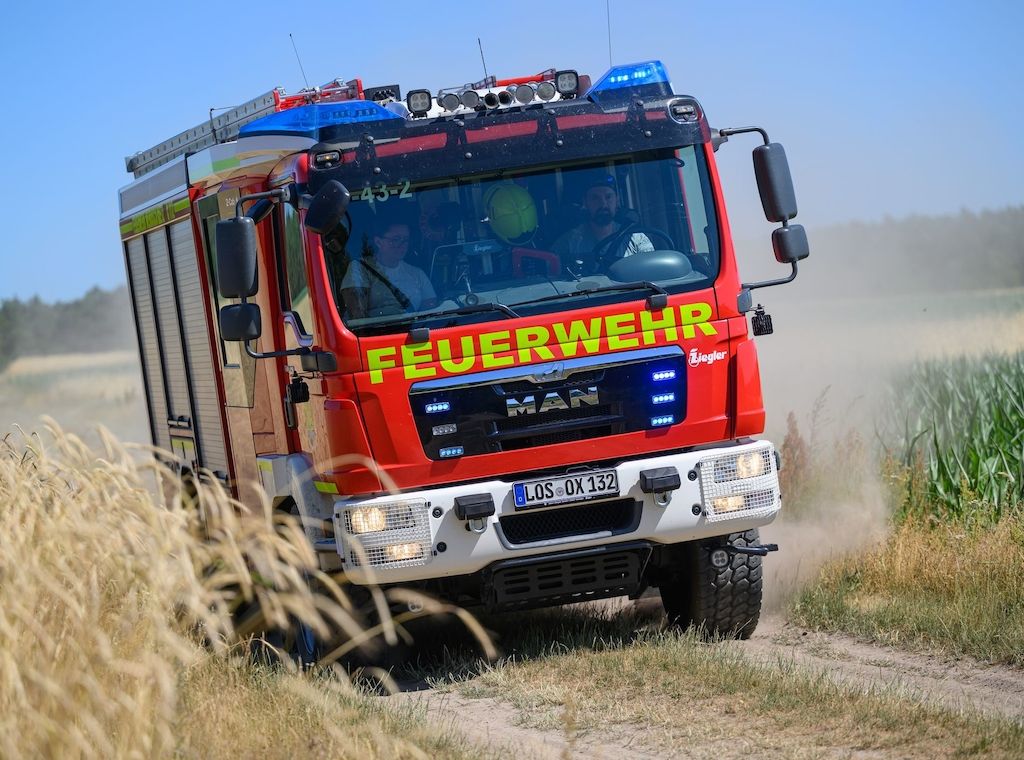 Spree-Neiße: Mensch mit schweren Verletzungen bei Waldbrand gefunden