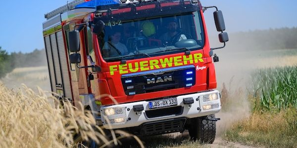 Spree-Neiße: Mensch mit schweren Verletzungen bei Waldbrand gefunden