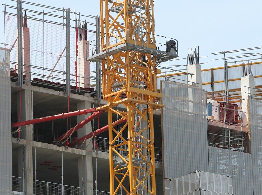 Bauproduktion in NRW im April gesunken