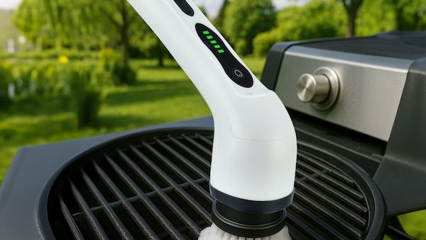 Akku-Reinigungsbürste 2-in-1: Flexibel & gründlich sauber