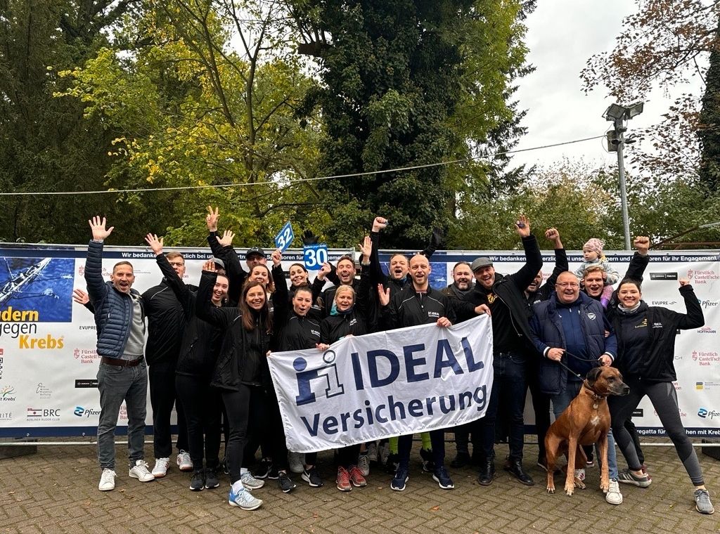 Rudern gegen Krebs: IDEAL setzt ein starkes Zeichen!