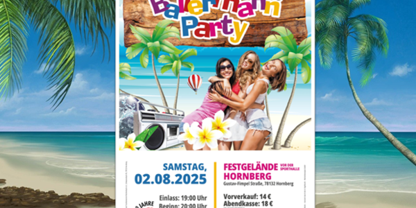 Mallorcaflair XXL: Die originale Ballermann Party beim MTV Reichenbach!