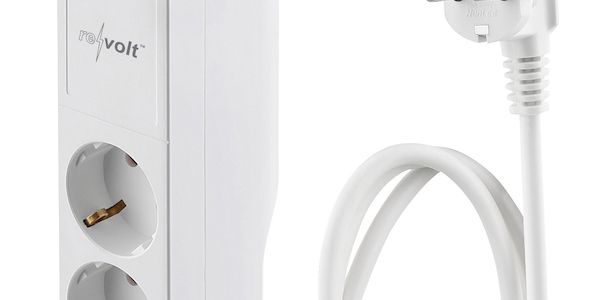 3-fach-Tischsteckdose: Flexibel, modern & schnell ladend