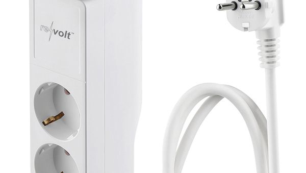 3-fach-Tischsteckdose: Flexibel, modern & schnell ladend