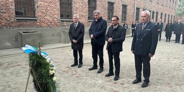 CSU-Landtagsfraktion gedenkt in Auschwitz-Birkenau