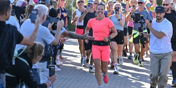 Berlin: 495 Marathons in 495 Tagen - und eine große Sorge