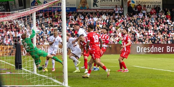 Energie Cottbus verpasst die Führung mehrmals